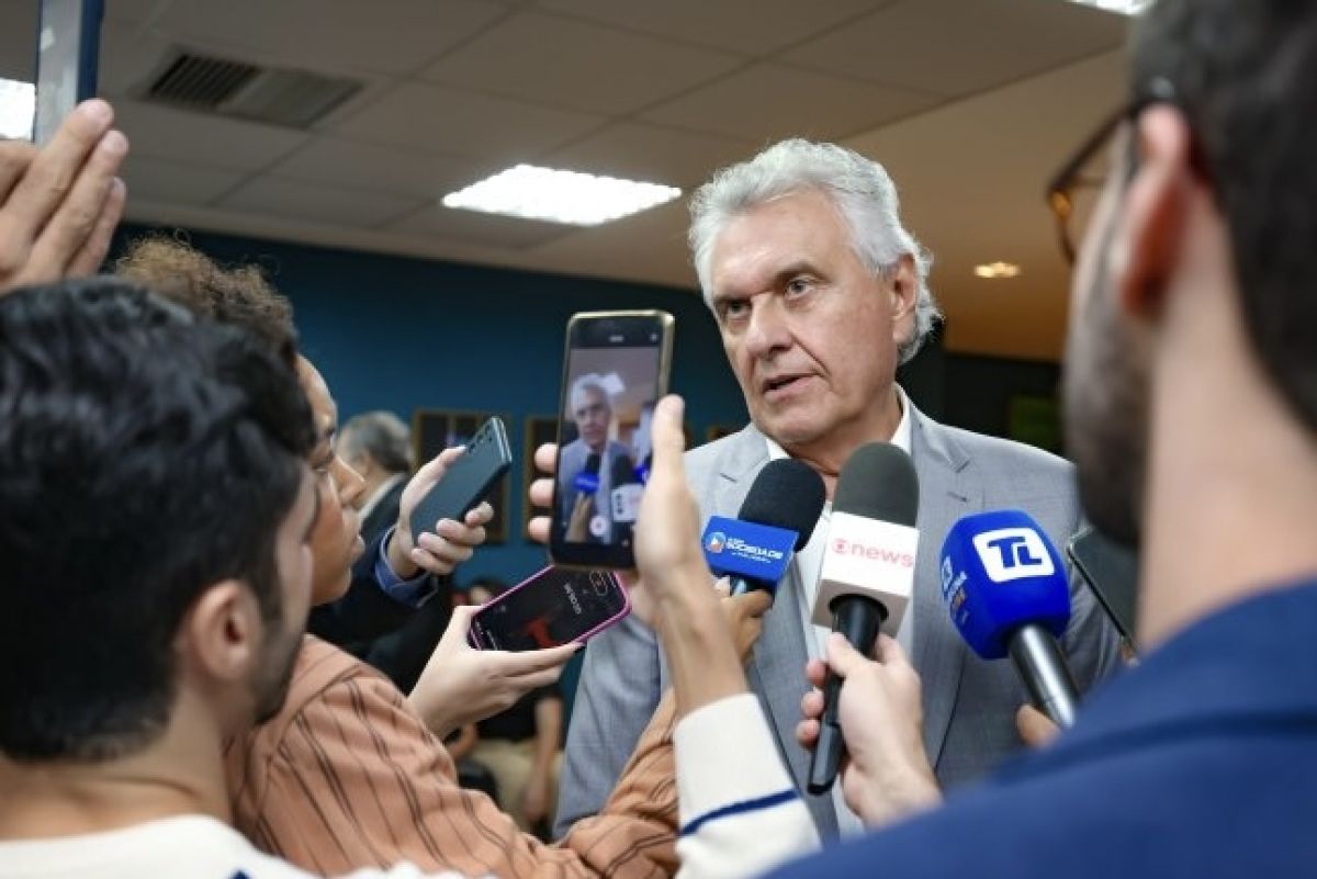 Caiado propõe plano nacional de segurança baseado na experiência de Goiás