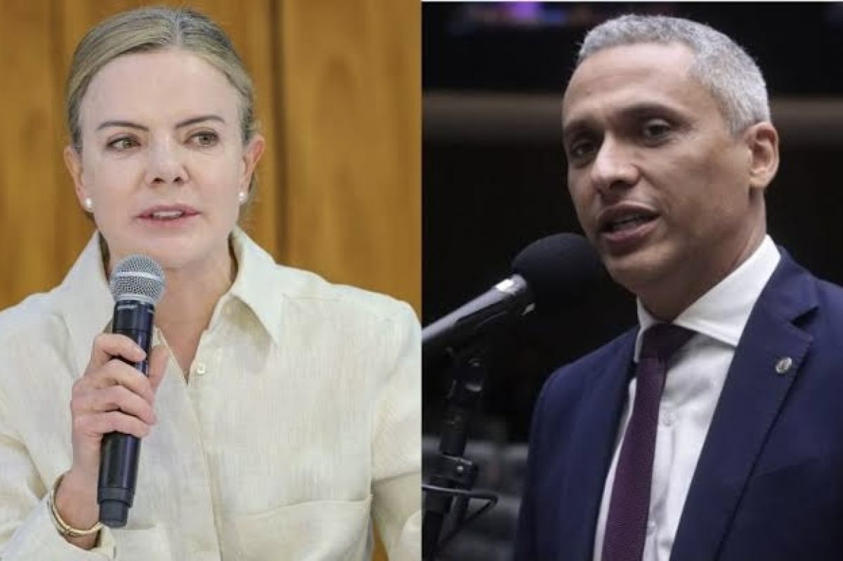 Gleisi aciona STF contra Gayer por falas machistas e pede R$ 30 mil por danos morais 
