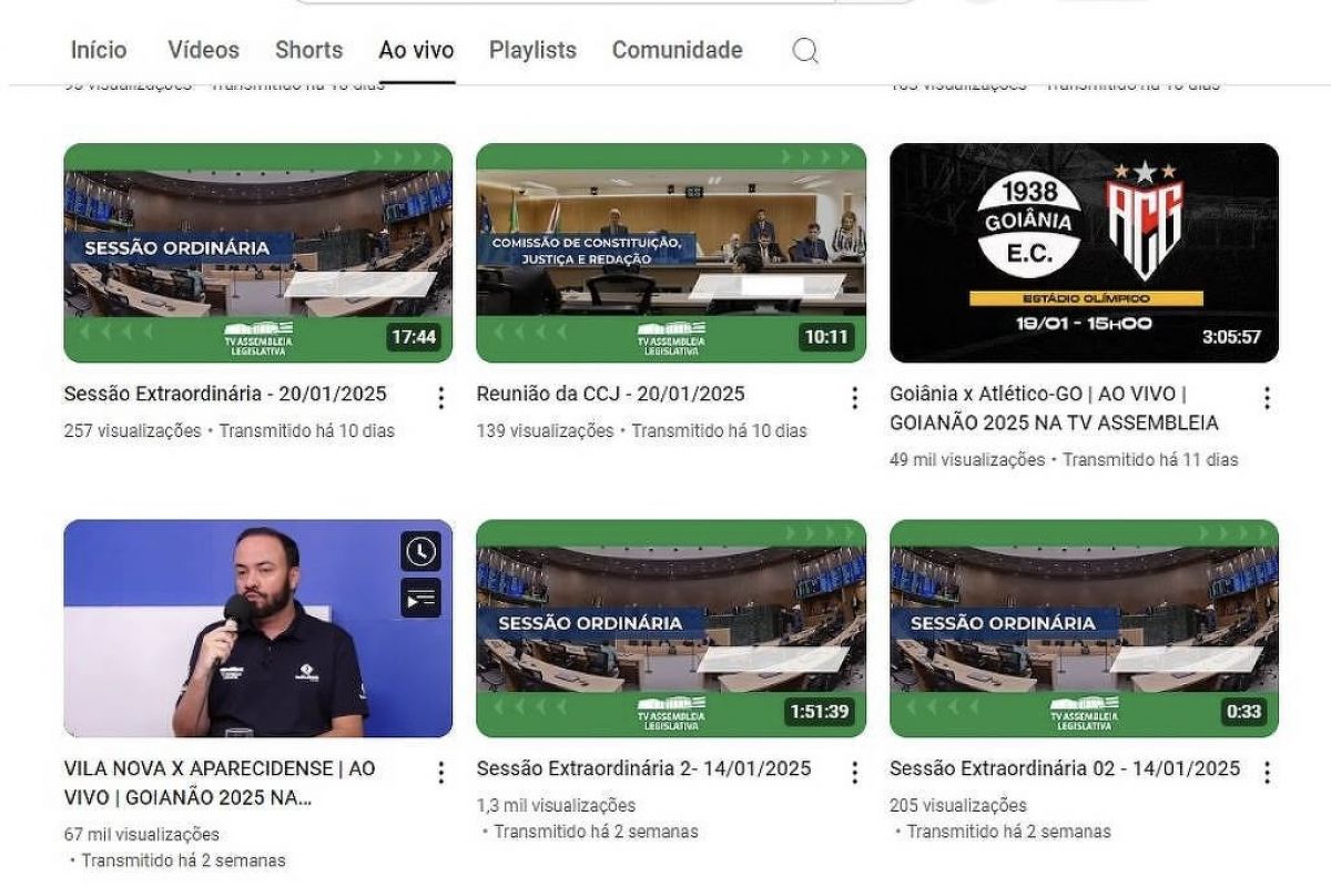 Folha de S.Paulo estranha TV Alego transmitir futebol e ainda colocar deputado para ser comentarista