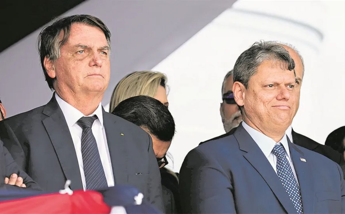 Bolsonaro veta candidatura de Tarcísio e insiste em disputar Presidência em 2026