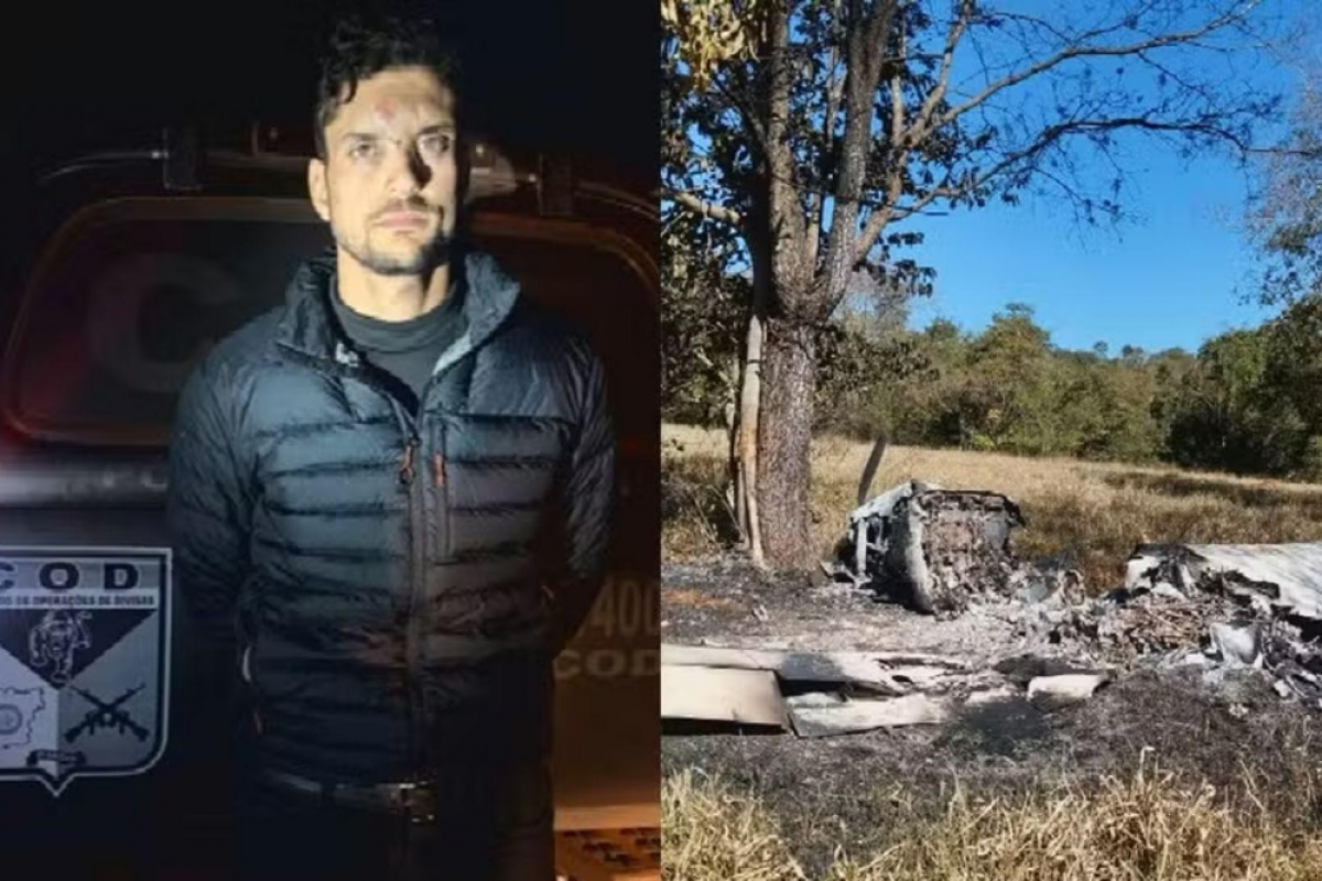 Justiça mantém preso piloto que transportava cocaína em avião que caiu em Goiás