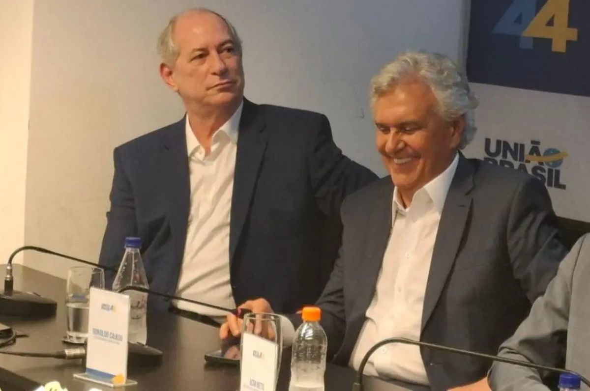 Caiado se movimenta e consulta Ciro Gomes sobre possível candidatura à presidência