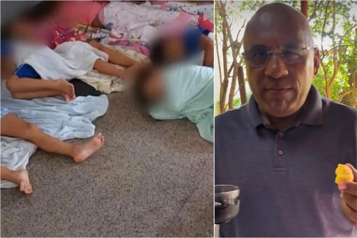 Rogério Cruz ainda não disse nada sobre crianças que dormem no chão nos CMEIs em Goiânia