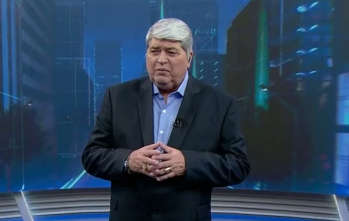 Datena desabafa ao vivo sobre baixa audiência no SBT e dispara contra colegas