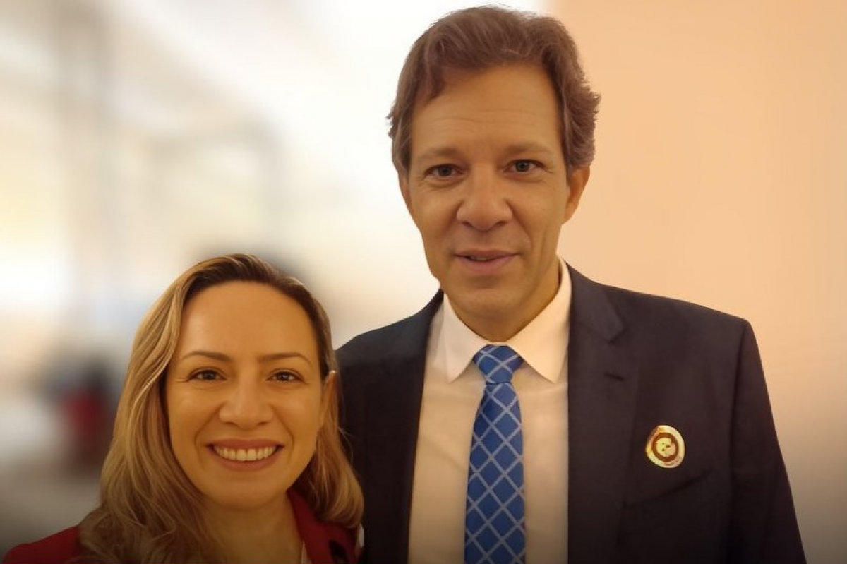 Adriana Accorsi comprou o desgaste de Haddad na defesa da fiscalização do Pix