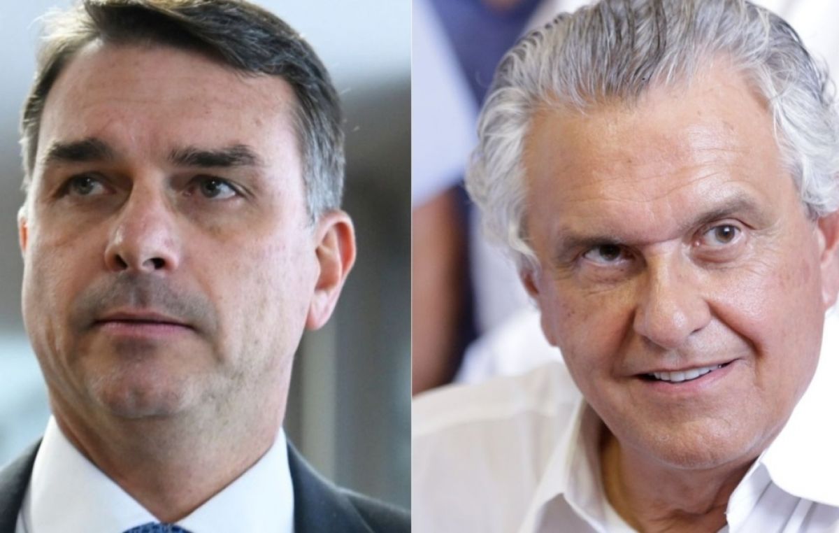 Caiado endurece discurso contra Flávio e provoca Eduardo Bolsonaro