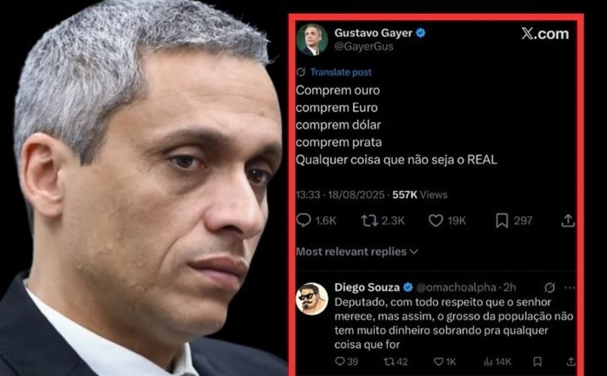 Enquanto o brasileiro conta moedas, Gayer recomenda compra de dólar e ouro