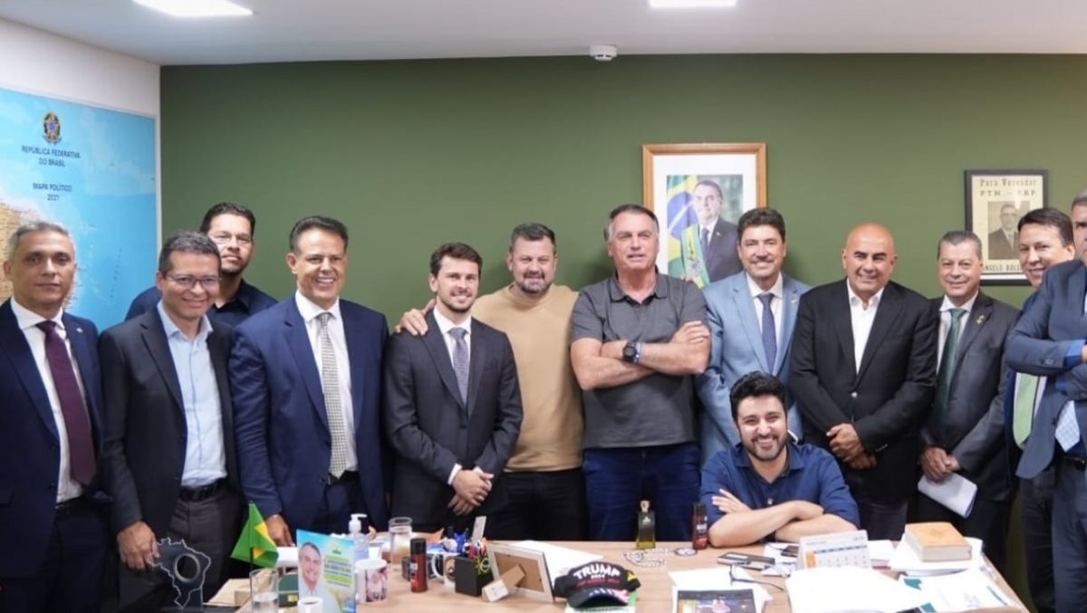 Após embates internos, cúpula do PL goiano se reúne com Bolsonaro em Brasília