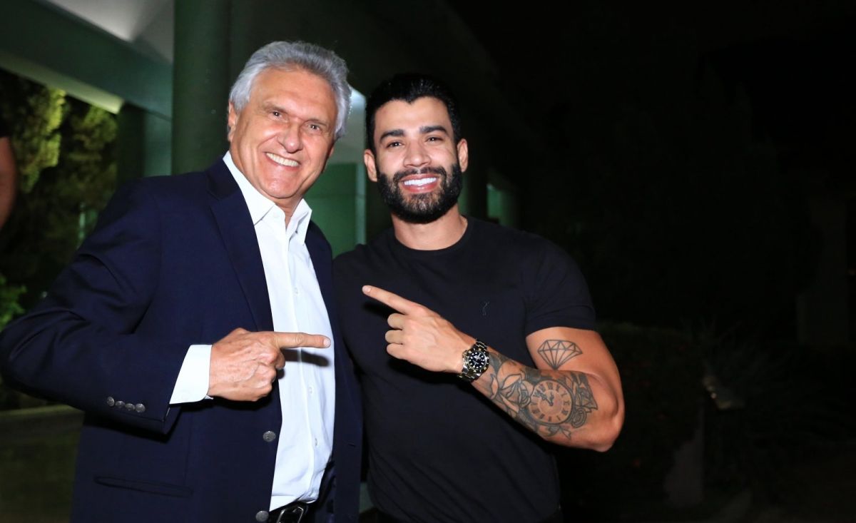Gusttavo Lima confirma presença no lançamento da pré-candidatura de Caiado à presidência