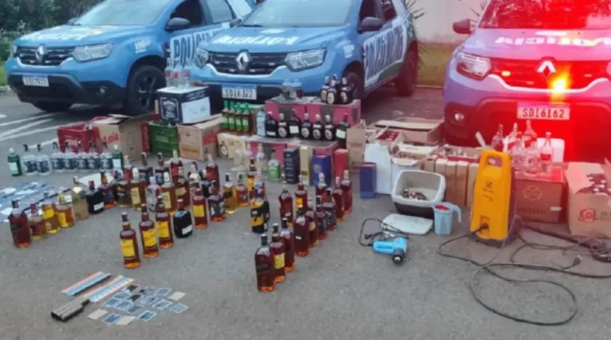 Polícia desmonta fábrica clandestina de bebidas em Terezópolis de Goiás