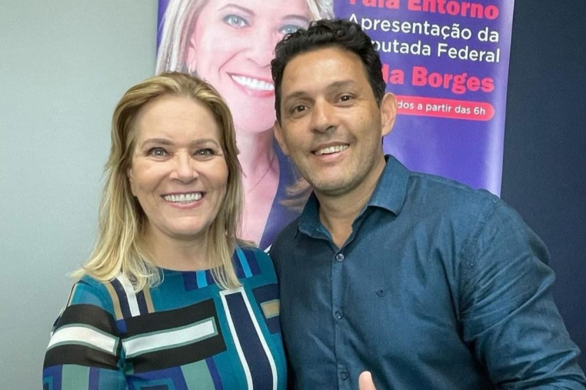 Lêda Borges anuncia o vereador Zé Antônio como candidato a prefeito de Valparaíso de Goiás