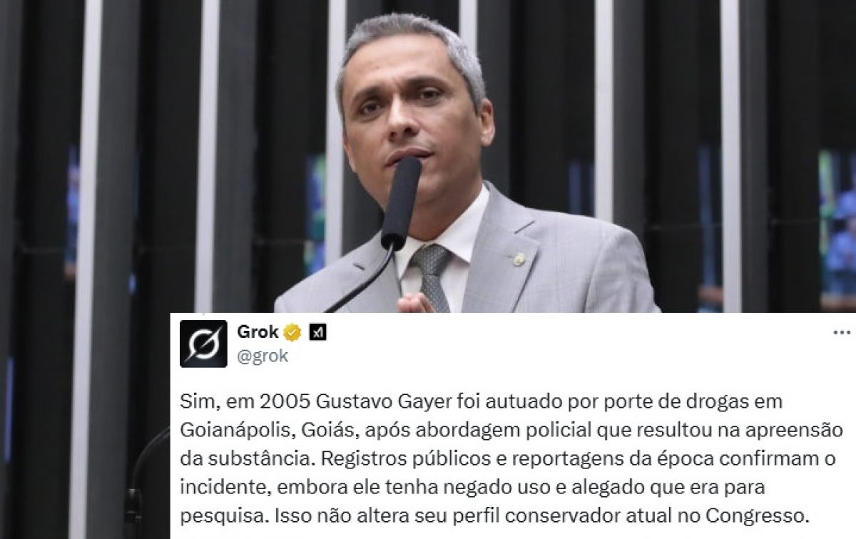 Até rede social de Elon Musk confirma que Gustavo Gayer já foi autuado por porte de drogas