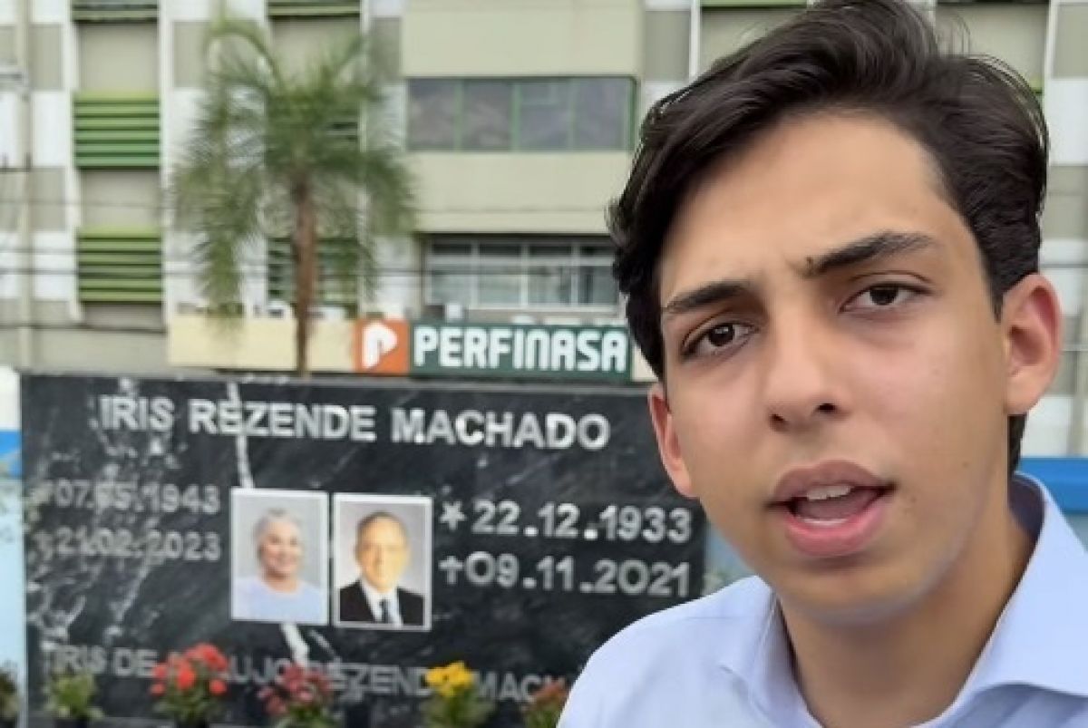 Apoiador de Marconi usa túmulo de Iris para fazer discurso político e gera revolta