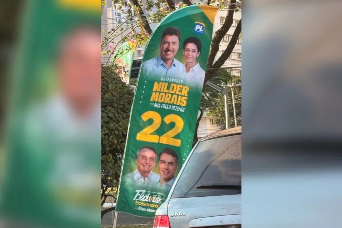 Justiça manda Wilder retirar propaganda com imagem de Bolsonaro em Goiás