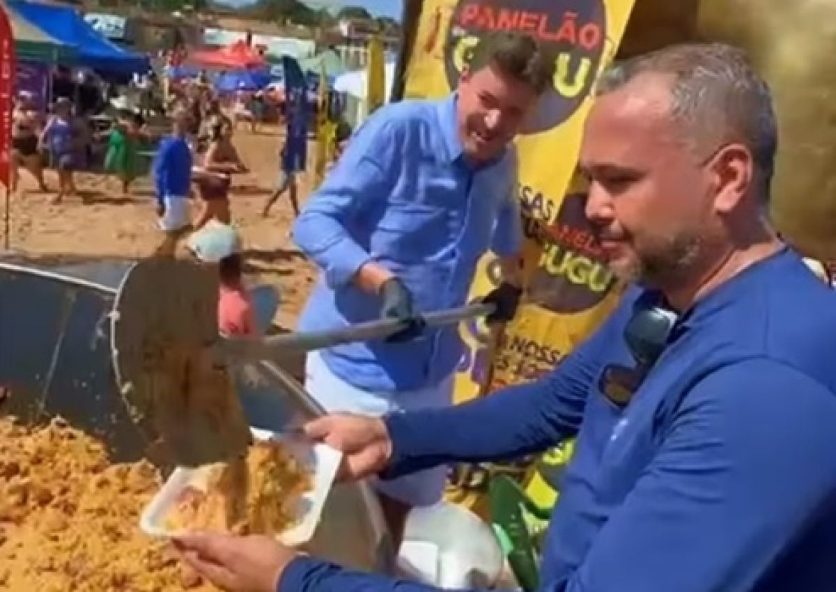 Enquanto outros políticos vão pra Brasília defender Bolsonaro, Wilder Morais escolhe Panelão do Gugu
