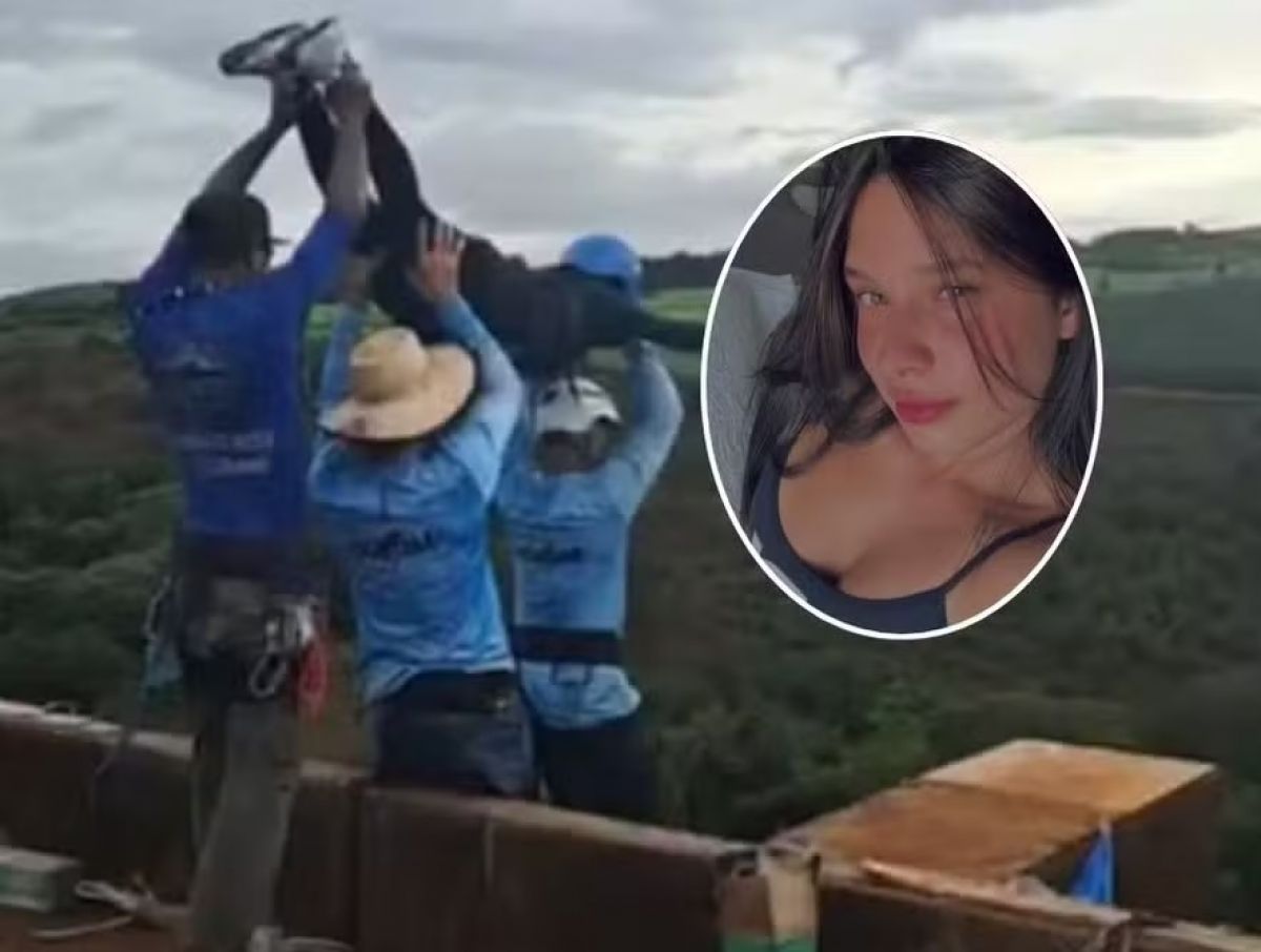 Enfermeira lançada sem corda ainda respirava antes do resgate