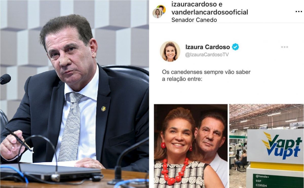 Em post no Instagram, Vanderlan dá a entender que criou o Vapt-Vupt em Senador Canedo