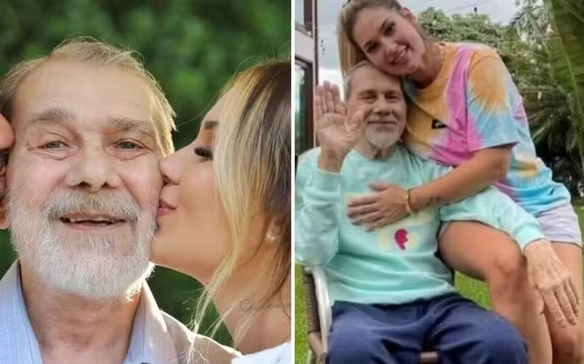 Virginia homenageia pai: “Você é minha maior saudade”