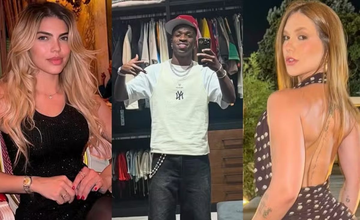Modelo diz que Vini Jr. mantinha contato com ela enquanto estava com Virginia